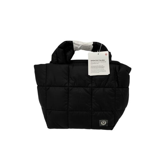 LULULEMON Quilted Grid Tote Bag Mini 5L - Picture 5 of 9